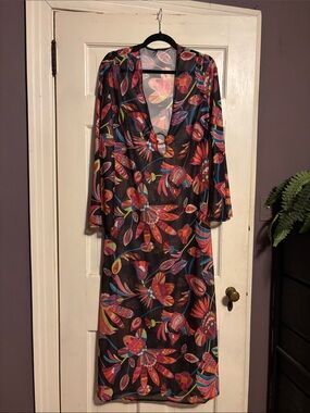 Trina Turk Mesh Maxi Coverup